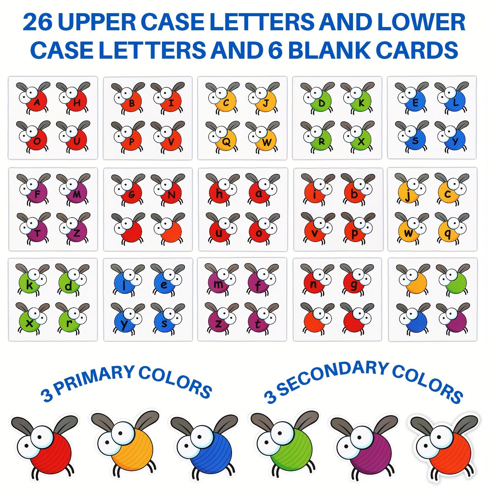 Educational Fly Swatting Alphabet Game - Interactive Learning Toy