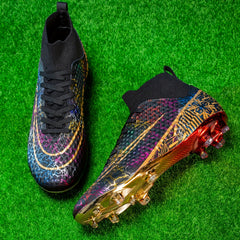 Youth AG Cleat Soccer Shoes Anti-skid Training Shoes