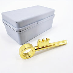 Magic Key Metal Party Prop with 3 Surprise Reveals - No Batteries Needed