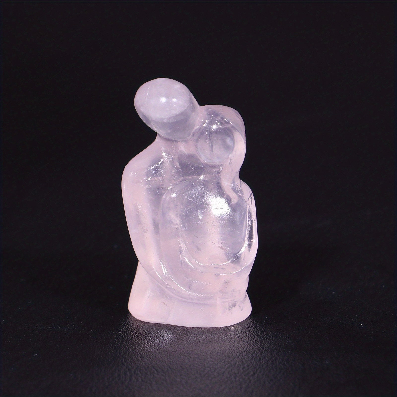 Natural Opal Rose Quartz Obsidian Red Network Carving Stones