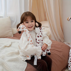 Nordic Style Plush Giraffe Toy Ultra Soft Animal Figure Mixed Colors