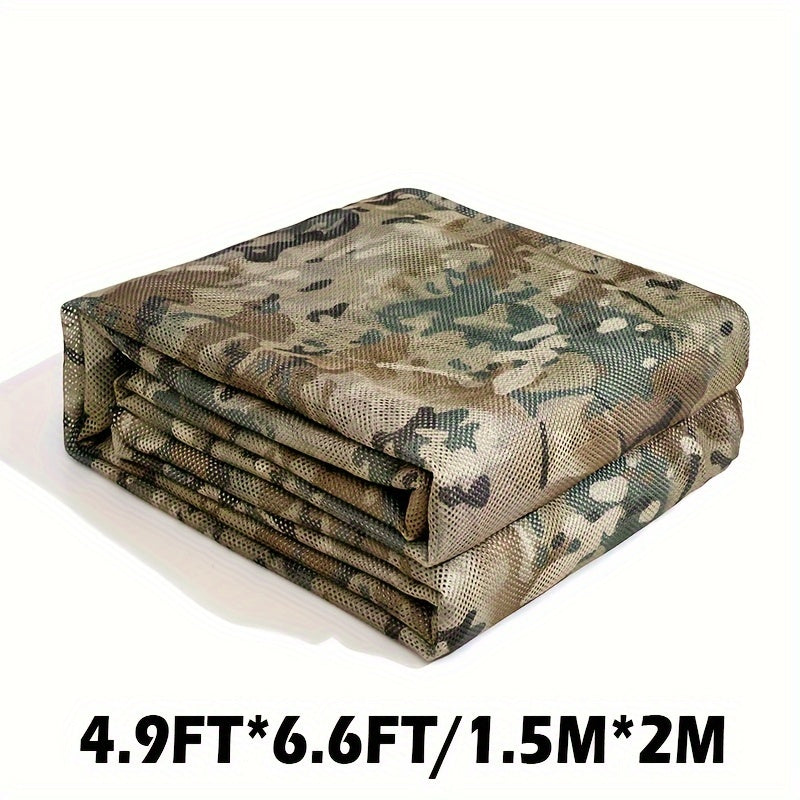 300D Camo Burlap Camouflage Netting for Camping Concealment Blinds