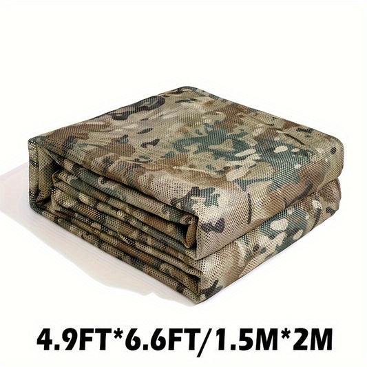 300D Camo Burlap Camouflage Netting for Camping Concealment Blinds