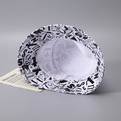 Printed Letter Fisherman Hat for Men
