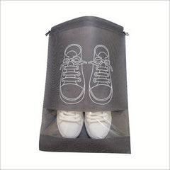 5pcs Portable Foldable Shoes Storage Bags Drawstring Travel Bags