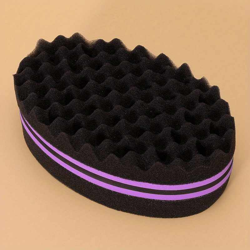 Magic Hair Brush Sponge Gloves for Salon Hairdressing and Braiding