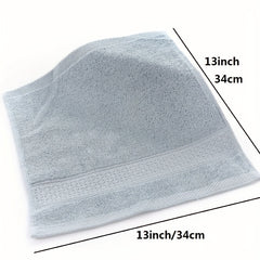 6pcs Cotton Wash Cloths Face Cloths Set Highly Absorbent 13x13in