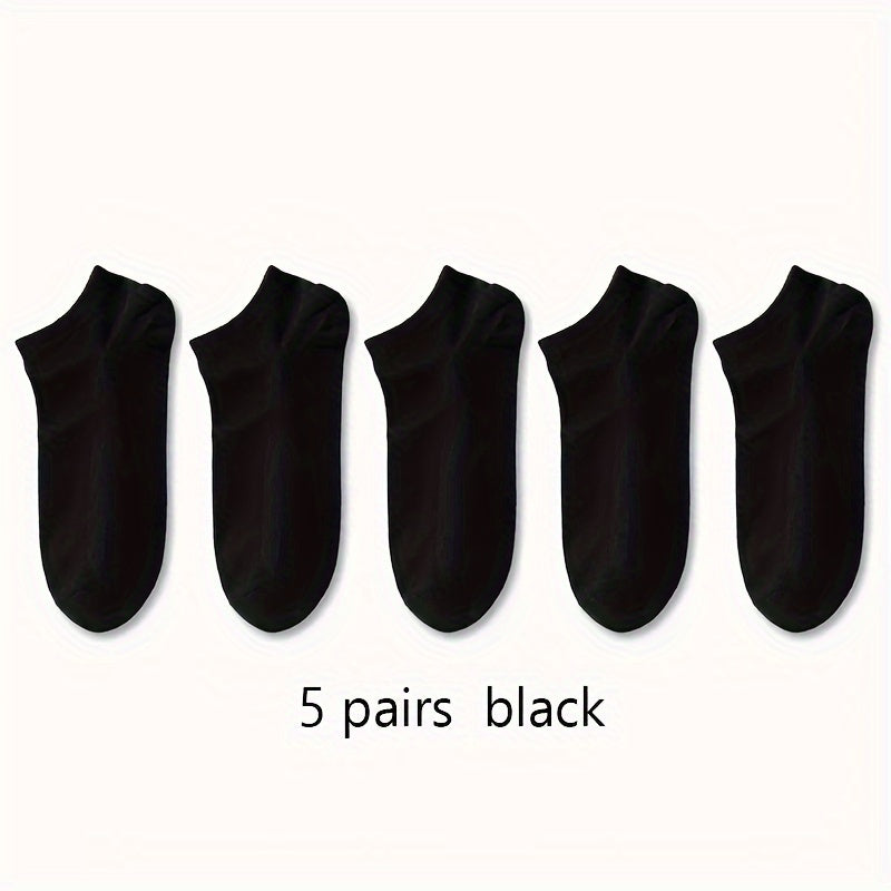 20 Pairs Men Women Socks Comfortable Breathable Ankle Socks Spring