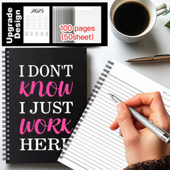 Spiral Notebook Diary 1pc 100 Pages 50sheets Office & School Supplies