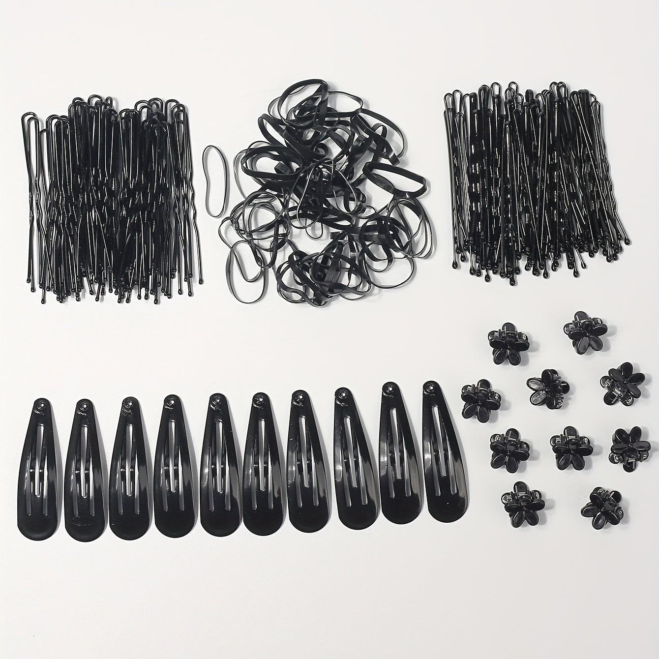 Hair Accessories Set Hair Clips Hair Rings Hair Claws Styling Tools Bands