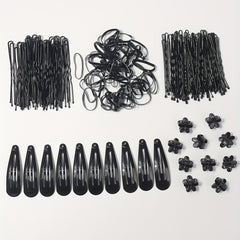 Hair Accessories Set Hair Clips Hair Rings Hair Claws Styling Tools Bands