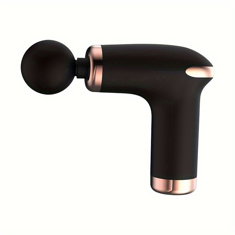 Mini Massage Gun Portable Handheld Muscle Massager with 4 Heads