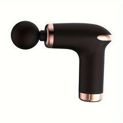 Mini Massage Gun Portable Handheld Muscle Massager with 4 Heads