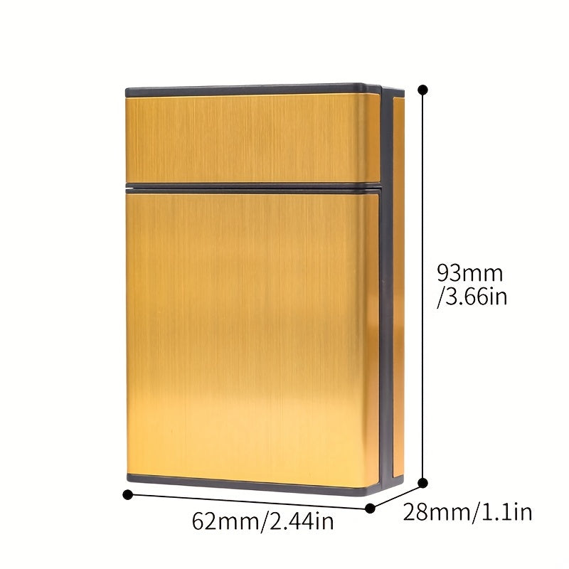 Plastic Portable Moisture-proof Cigarette Box for Men