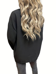 Waffle Solid Jacket Button Front Outerwear Women's Clothing