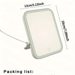 LED Light Vanity Mirror with Foldable Design