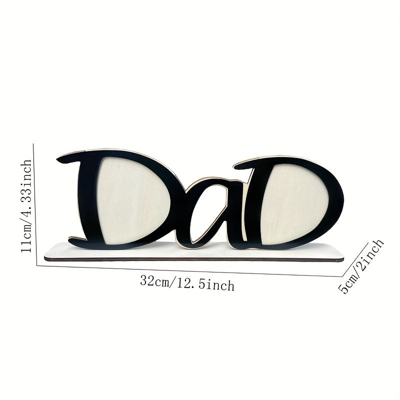 DaD Wooden Photo Frame for 7x9 cm Photo - Father's Gift