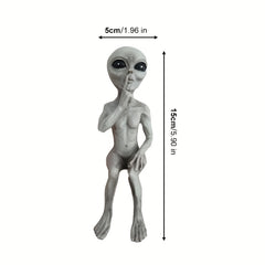 Alien Resin Ornament for Garden, Forest, Lawn