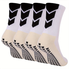 Men's Anti Slip Grip Soccer Socks - Training Sports Athletic Socks