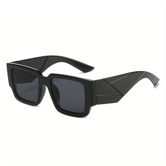 Y2K Square Sunglasses HipHop Block Anti Glare UV400