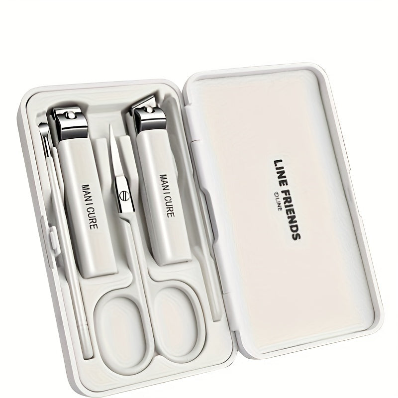 5pcs Nail Clippers Fingernail & Toenail Cutter Manicure Tool