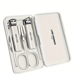 5pcs Nail Clippers Fingernail & Toenail Cutter Manicure Tool