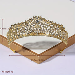 Rhinestone Crown Greek Goddess Style Crown Jewelry Headband