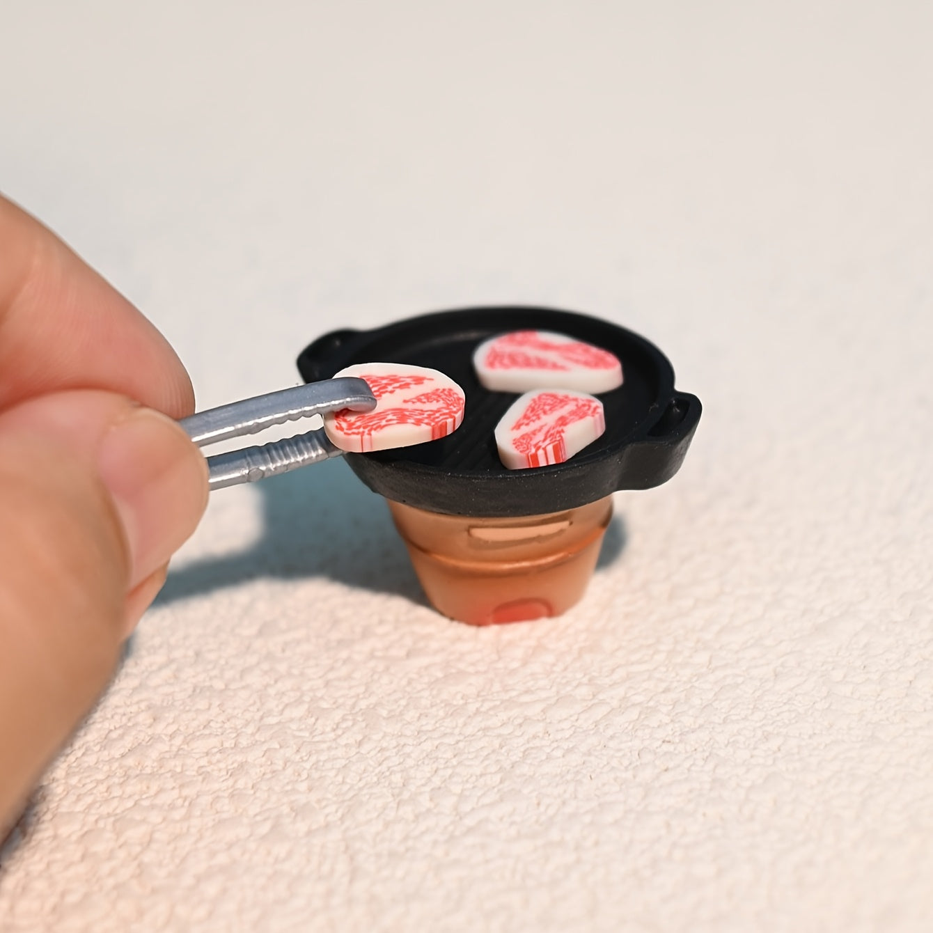 Dollhouse Mini BBQ Set for Toy House Decor