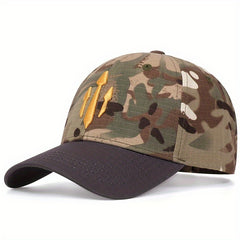 Men's Camouflage Baseball Cap for Spring and Autumn