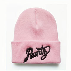 Embroidered Cold Hip Hop Knitted Hat