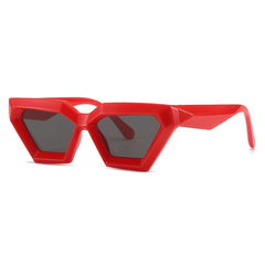 Cat Eye Sunglasses for Women Men Punk Photo Booth Props Glasses UV400