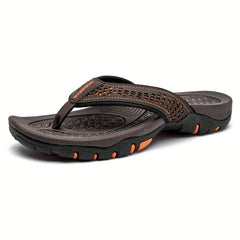 Men's Thong Sandals Non Slip Flip Flops for Beach Summer