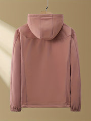 Men's Warm Fleece Hooded Jacket for Fall Winter