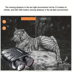Dual Tube Night Vision Device 5x Digital Zoom 1080PHD Night Vision 6 Screen