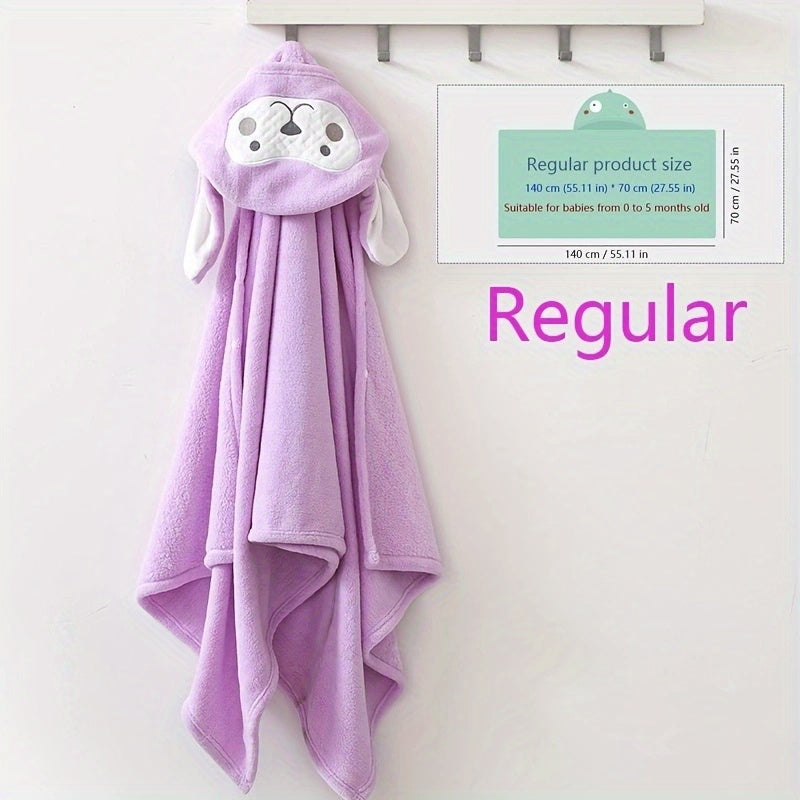 Newborn Baby Monkey Pattern Bath Towel