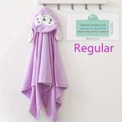 Newborn Baby Monkey Pattern Bath Towel