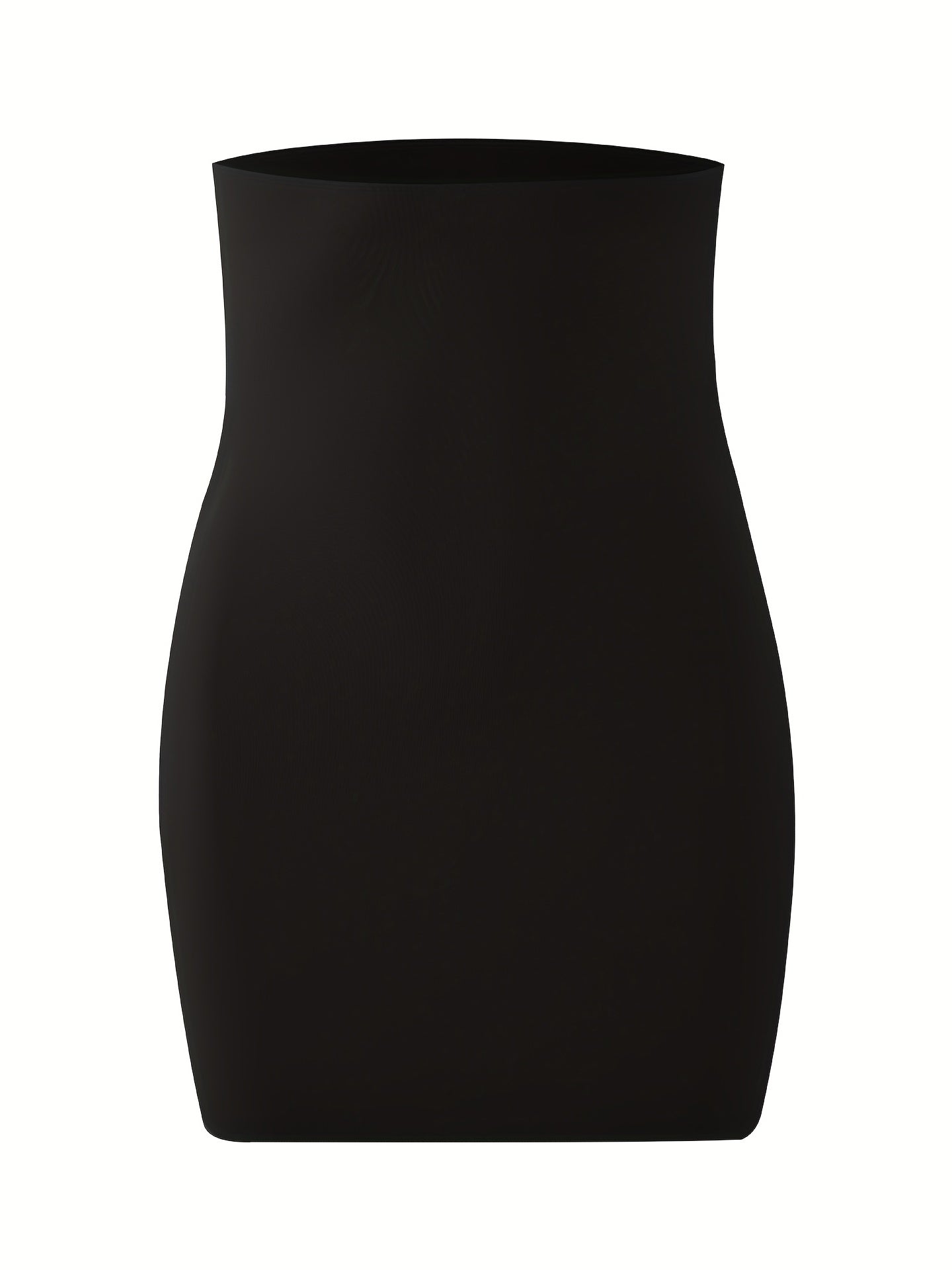 Seamless Solid Shaping Skirt High Waist Stretch Half Slips Petticoat