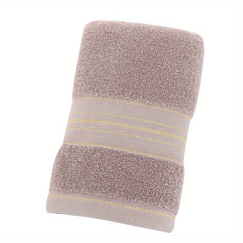1pc Striped Hand Towel Cotton Soft Skin friendly Face Towel