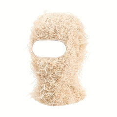 Tie Dye Block Hip Hop Knit Balaclava