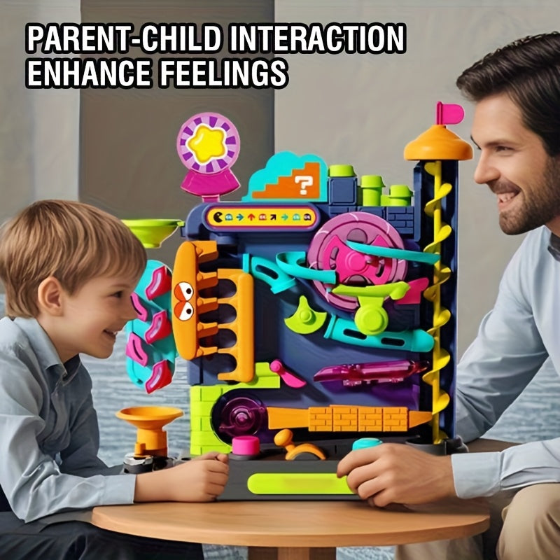 Pinball Track Educational Toys Parent Youngsters Interactive Table Games