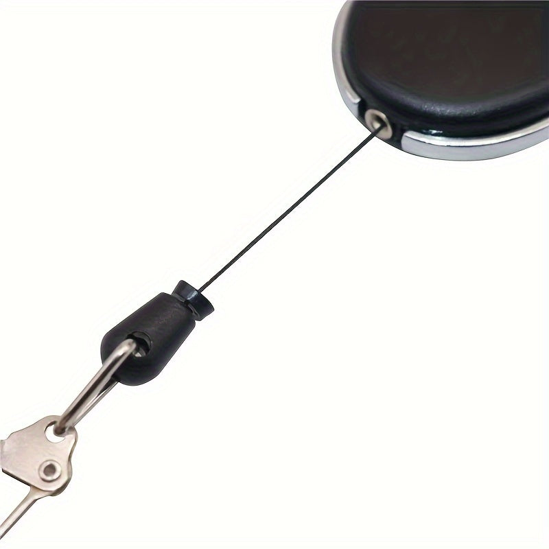 Retractable Key Anti-theft Anti-loss Elastic Key Chain Quick Release