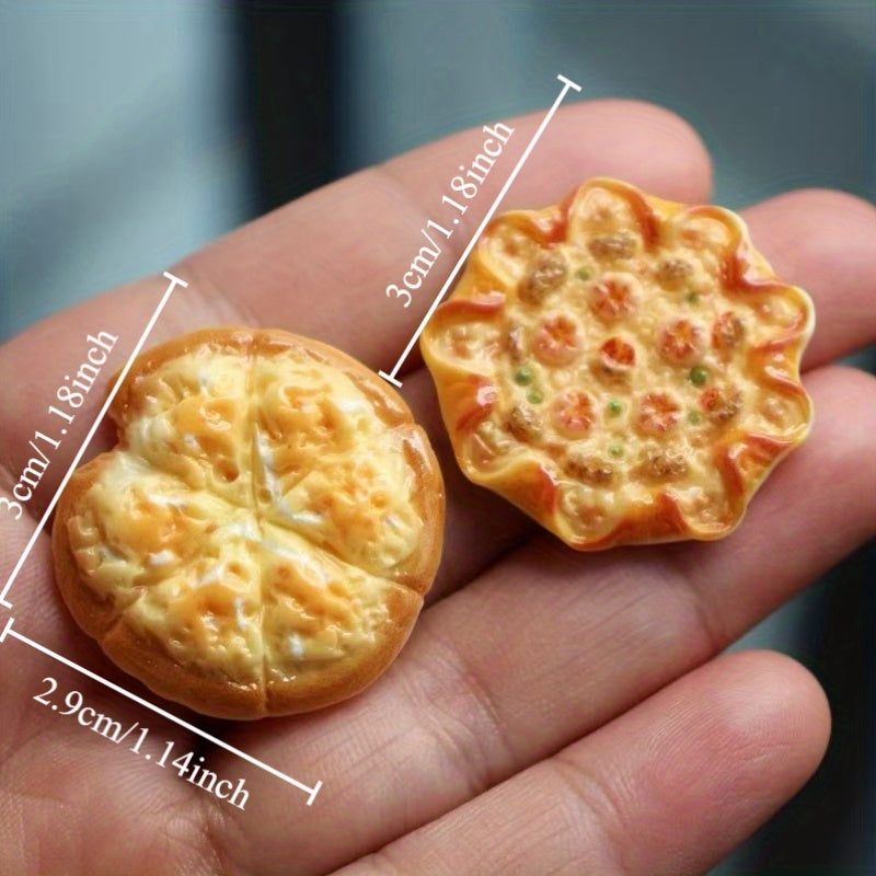 1:6 Scale Pizza Tray Mini Pizzas Cheese Pepperoni Blythe BJD Dolls Kitchen Set