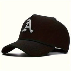 Men's Gothic A Adjustable Baseball Cap Outdoor Casual Hat