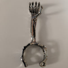 Hand Bone Smoking Ring Cigarette Holder Thick Smoke Rack Holder Clip