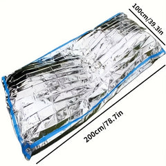 2pcs Emergency Sleeping Bags Windproof Waterproof Anti Tearing