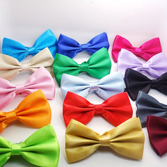 Men's Double Layer Bow Tie Casual Wedding Bow Tie