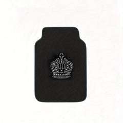 Crystal Inlaid Diamond Crown Car Foot Pad Car Throw Blanket