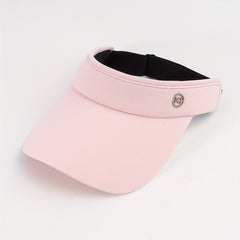 Solid Visor Hat Casual Sunshade Sports Golf Baseball Cap Unisex Lightweig...
