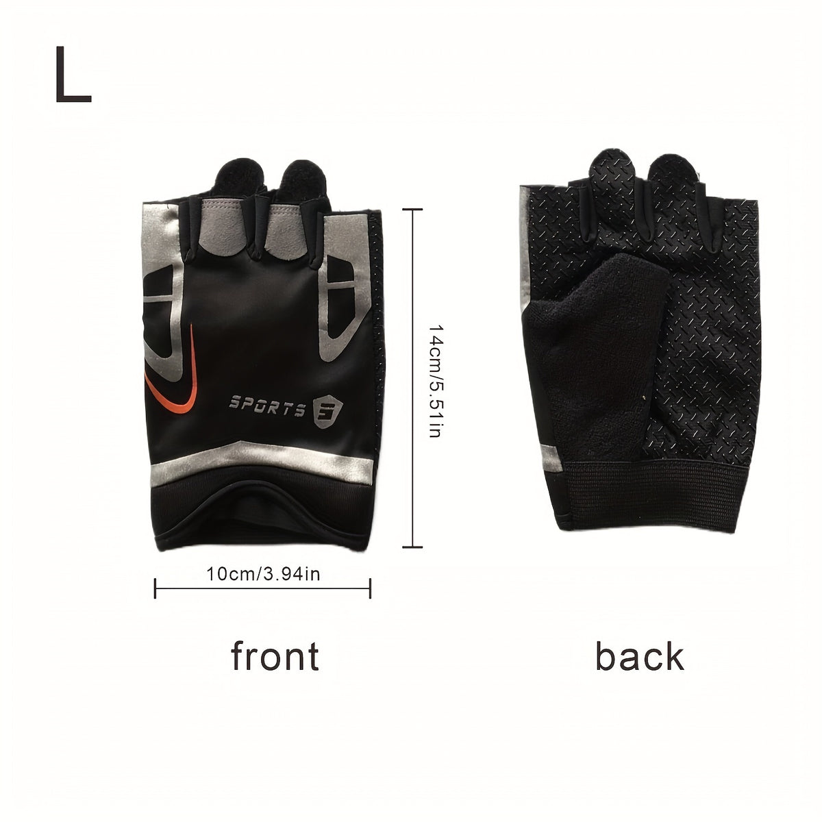Cycling Fitness Half Finger Gloves