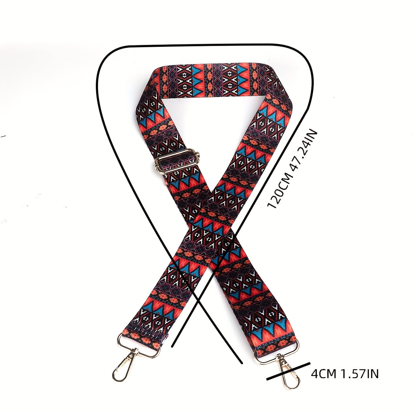 Ethnic Style Replacement Shoulder Straps - Bag Accessories